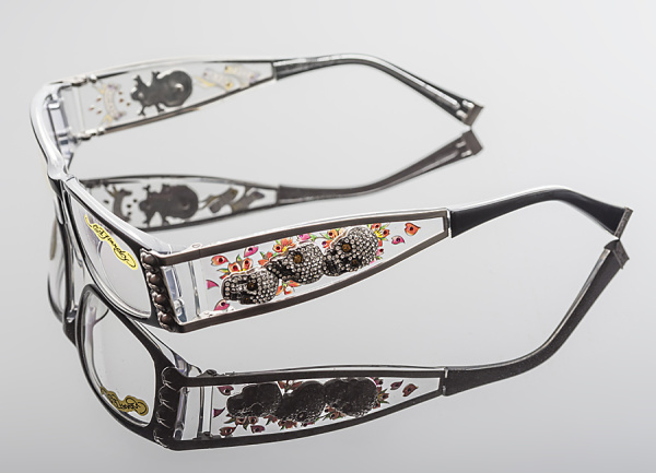 Оправа для очков ED Hardy 712 Black/ Crystal - фото, цена в интернет-магазине Мода-Оптик Архангельск