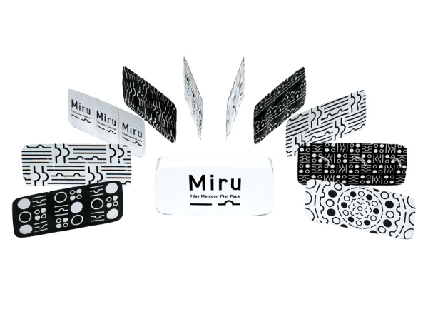 Контактные линзы MIRU Flat Pack Menicon Miru 1 day (30 линз) - фото, цена в интернет-магазине Мода-Оптик Архангельск