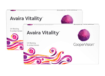 Контактные линзы Avaira Vitality (6 линз)