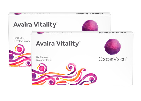 Контактные линзы Avaira Vitality (6 линз) - фото, цена в интернет-магазине Мода-Оптик Архангельск