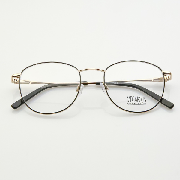 Оправа для очков Megapolis 2131 Gold - фото, цена в интернет-магазине Мода-Оптик Архангельск
