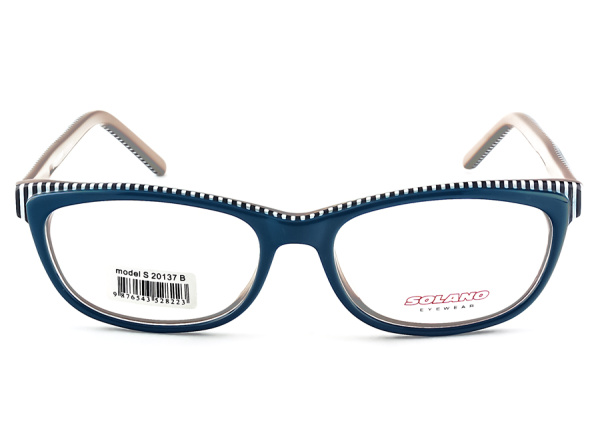 Оправа для очков Solano 20137 B - фото, цена в интернет-магазине Мода-Оптик Архангельск