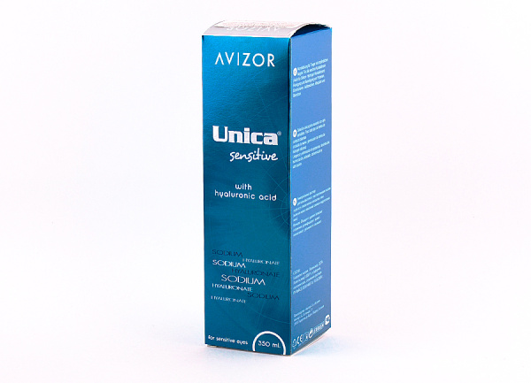Раствор AVIZOR Unica Sensitive (350 мл) - фото, цена в интернет-магазине Мода-Оптик Архангельск