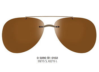 Очки солнцезащитные Silhouette Clip Style Shades 5090 0102
