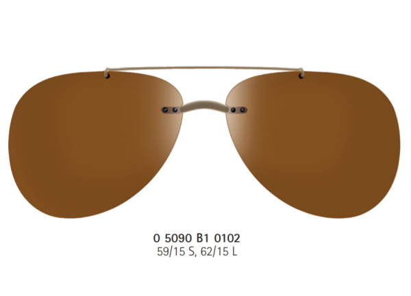 Очки солнцезащитные Silhouette Clip Style Shades 5090 0102 - фото, цена в интернет-магазине Мода-Оптик Архангельск