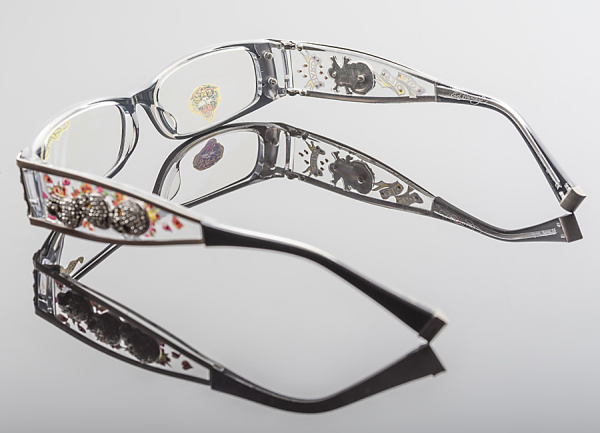 Оправа для очков ED Hardy 712 Black/ Crystal - фото, цена в интернет-магазине Мода-Оптик Архангельск