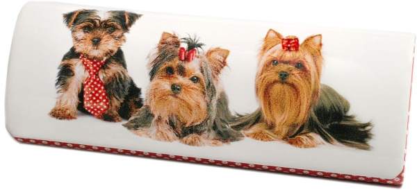 Футляр для очков LD-202/22 салфетка в комплекте - фото, цена в интернет-магазине Мода-Оптик Архангельск