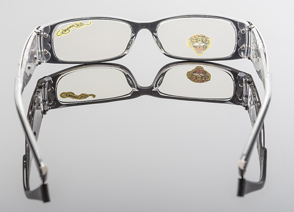 Оправа для очков ED Hardy 712 Black/ Crystal - фото, цена в интернет-магазине Мода-Оптик Архангельск