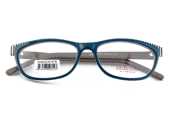 Оправа для очков Solano 20137 B - фото, цена в интернет-магазине Мода-Оптик Архангельск