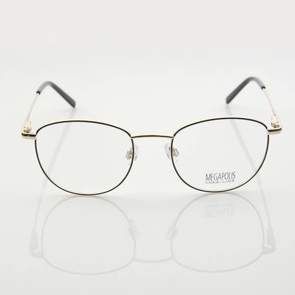Оправа для очков Megapolis 2131 Gold - фото, цена в интернет-магазине Мода-Оптик Архангельск