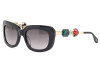 Очки солнцезащитные Moschino 712S-01 - фото, цена в интернет-магазине Мода-Оптик Архангельск